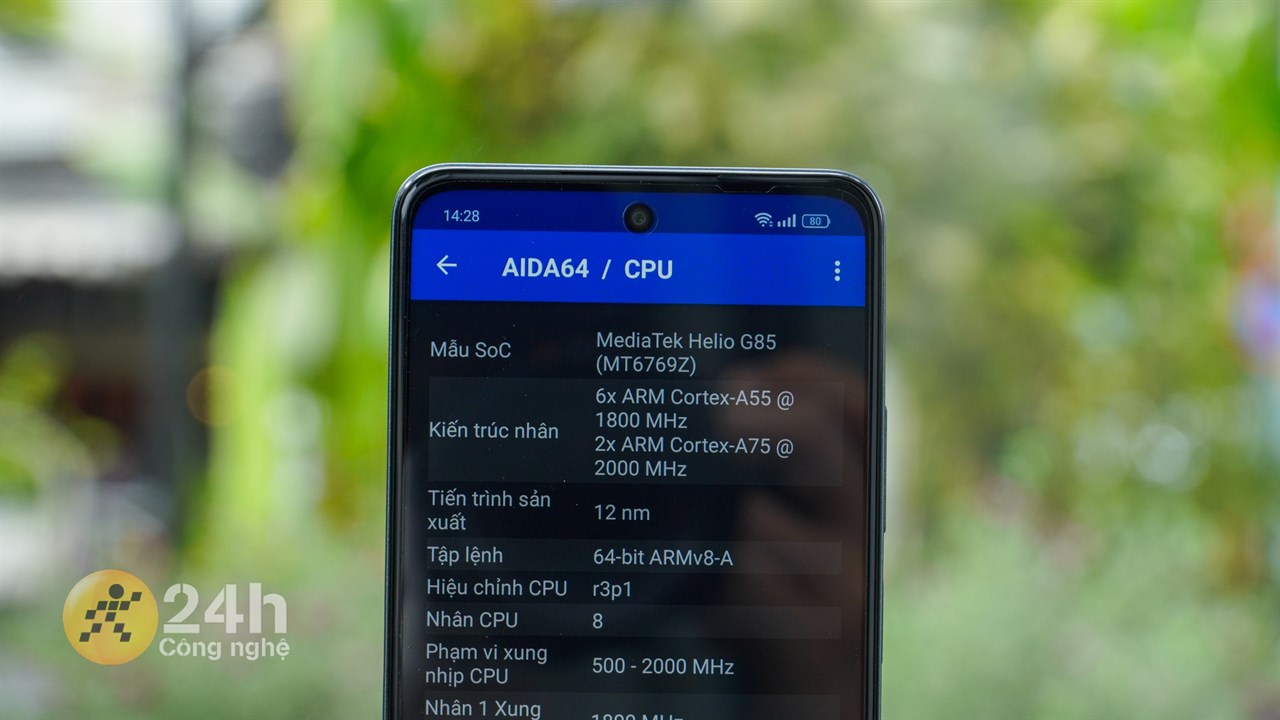 Với Helio G85 thì realme C65 có thể đáp ứng tốt nhu cầu sử dụng cơ bản của người dùng