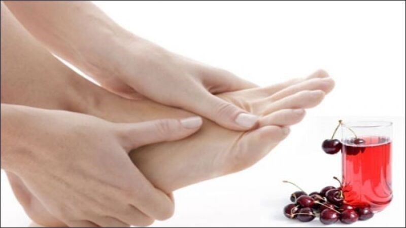 Quả anh đào có tác dụng chống viêm, làm dịu cơn đau do gút cấp
