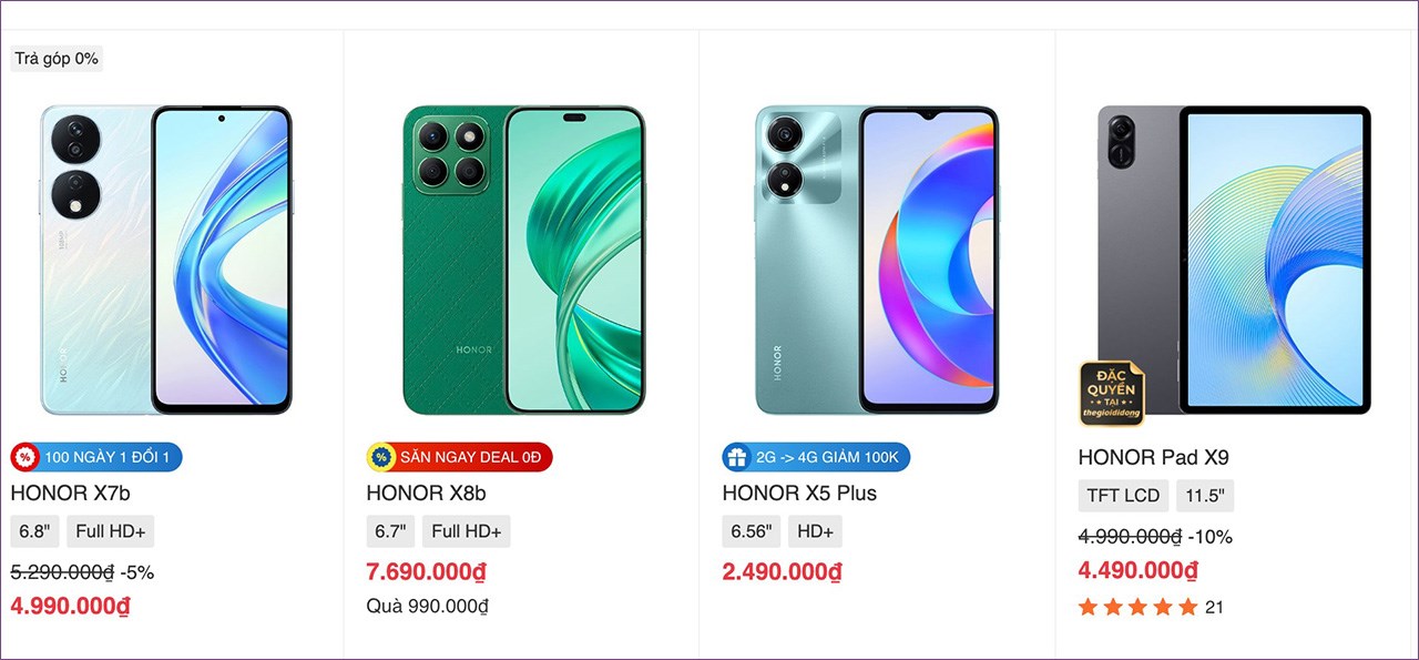 Thế Giới Di Động và Honor hứa hẹn trong tương lai sẽ mở bán thêm nhiều sản phẩm nữa