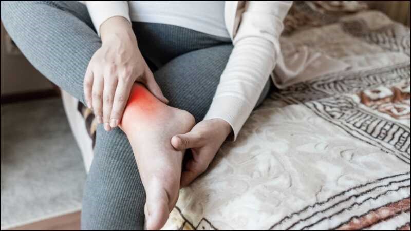 Chuột rút làm gián đoạn giấc ngủ của mẹ bầu
