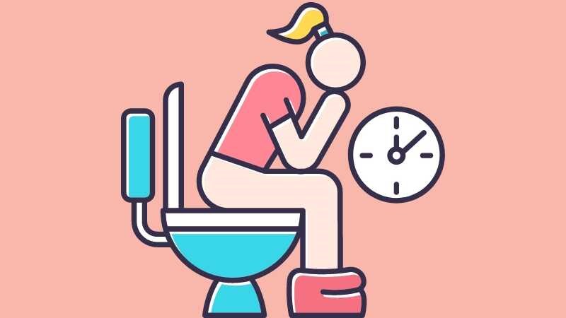 Hệ tiêu hóa ở các sản phụ hoạt động kém hơn dễ gây nên tình trạng táo bón