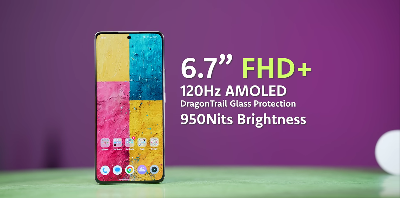 realme P1 Pro 5G được trang bị màn hình lớn cùng chất lượng hiển thị tốt. Nguồn: Gyan Therapy.