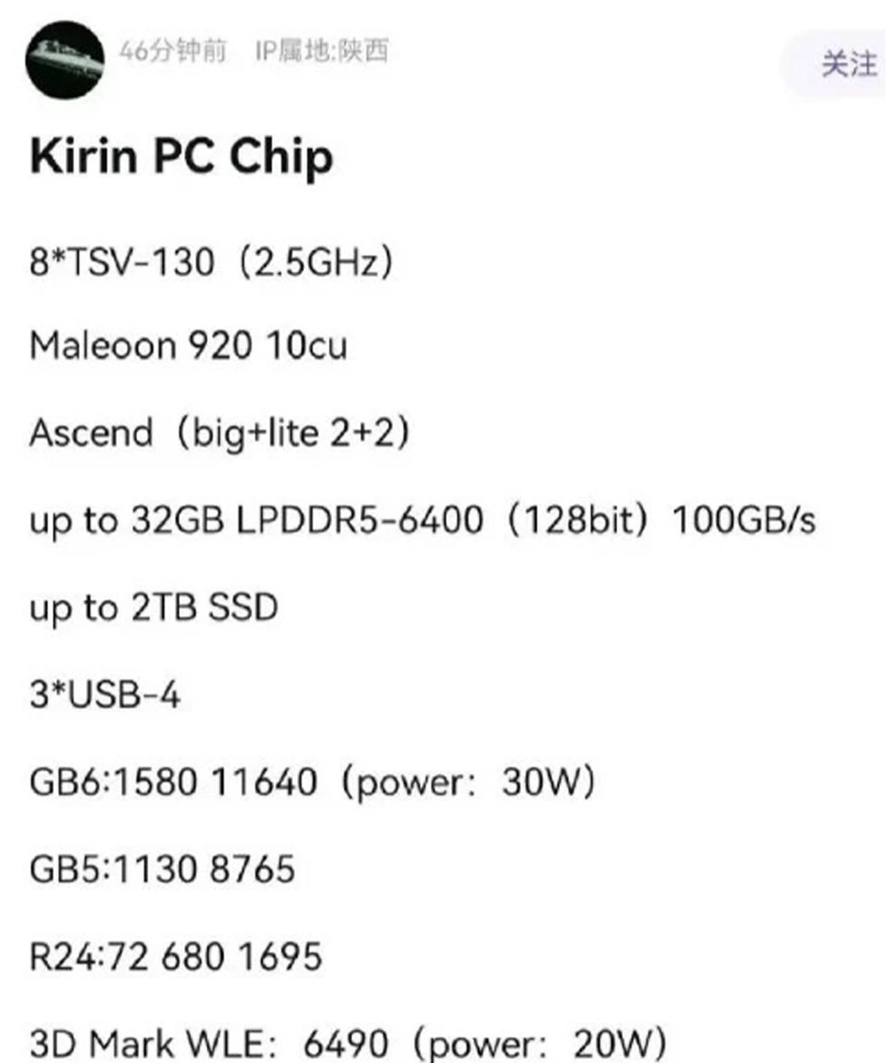 Thông số chip Thông số chip