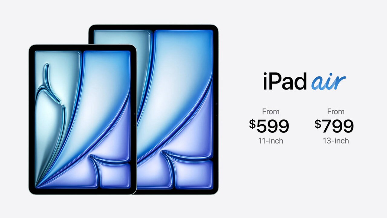 Giá bán chính thức của iPad Air 6