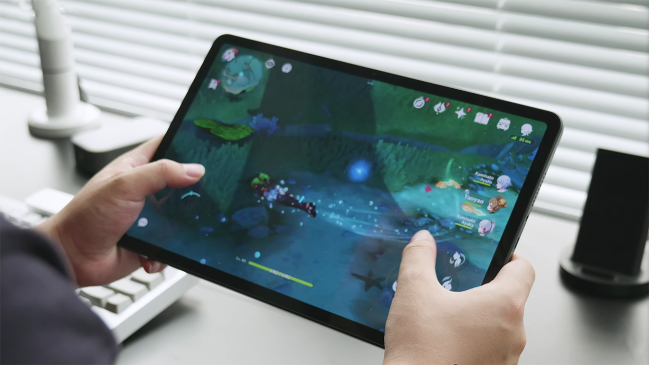 Redmi Pad Pro khó có thể chơi mượt được những tựa game nặng. Nguồn: Gizmochina.