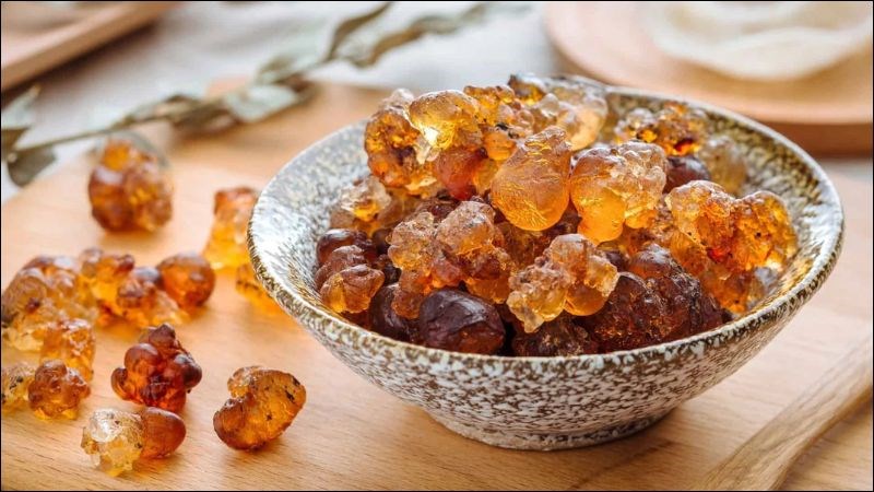 Nhựa đào có tác dụng chống lão hóa