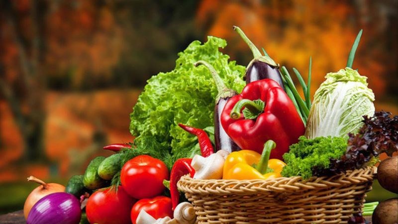 Chế độ ăn giàu rau củ quả có thể giúp cải thiện tình trạng bệnh 