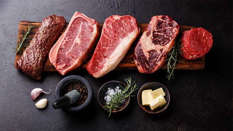 Thịt đỏ không nên được sử dụng quá nhiều ở người bệnh gan nhiễm mỡ