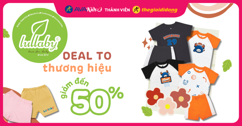 Deal to thương hiệu Lullaby