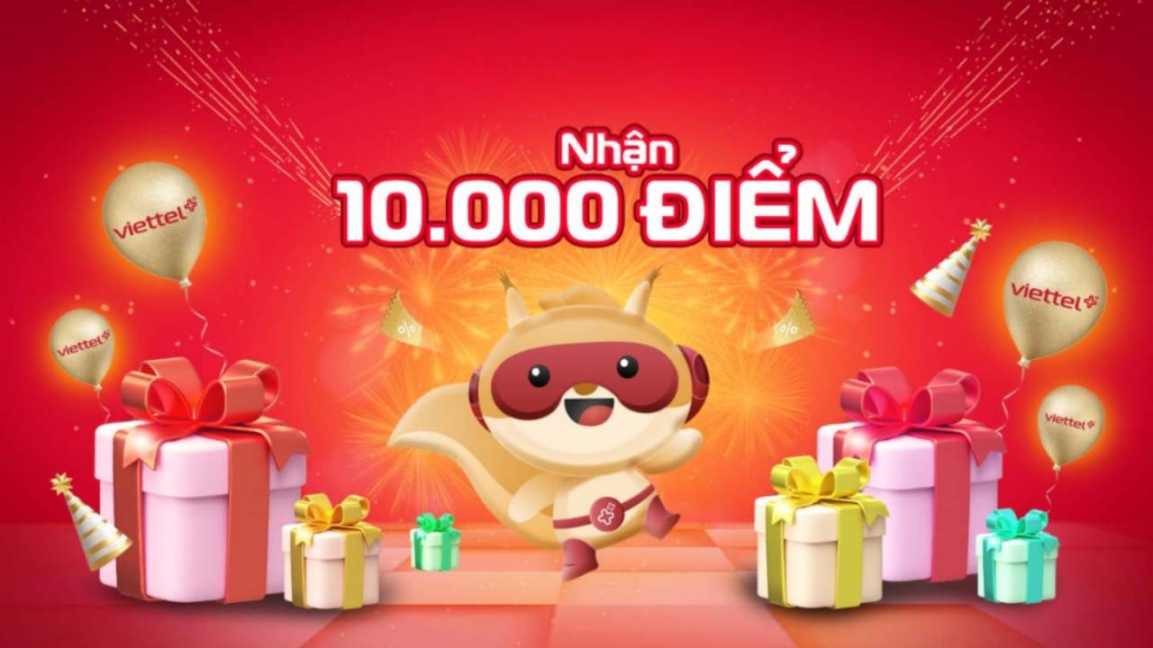 Cách nhận 10.000 điểm Viettel++