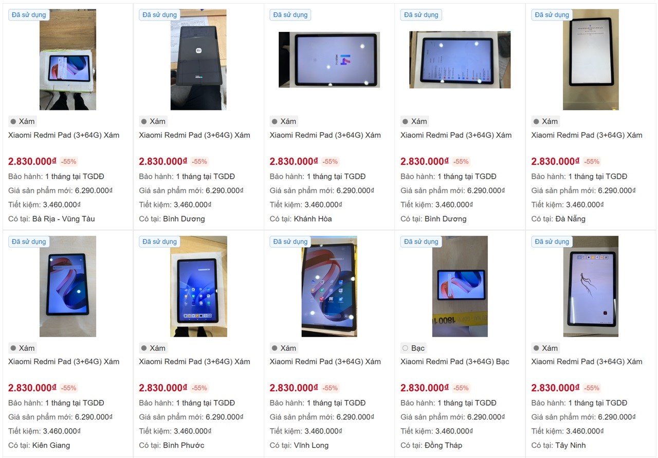 TOP 5 chiếc máy tính bảng qua sử dụng đáng mua nhất tại TGDĐ TOP 5 chiếc máy tính bảng qua sử dụng đáng mua nhất tại TGDĐ