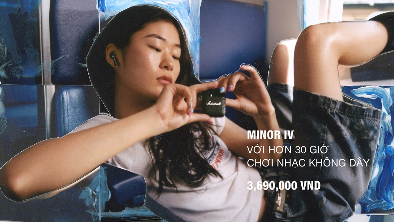 Mở bán tai nghe Marshall Minor IV, giá chỉ 3.69 triệu, thiết kế đỉnh cao sang trọng Mở bán tai nghe Marshall Minor IV, giá chỉ 3.69 triệu, thiết kế đỉnh cao sang trọng