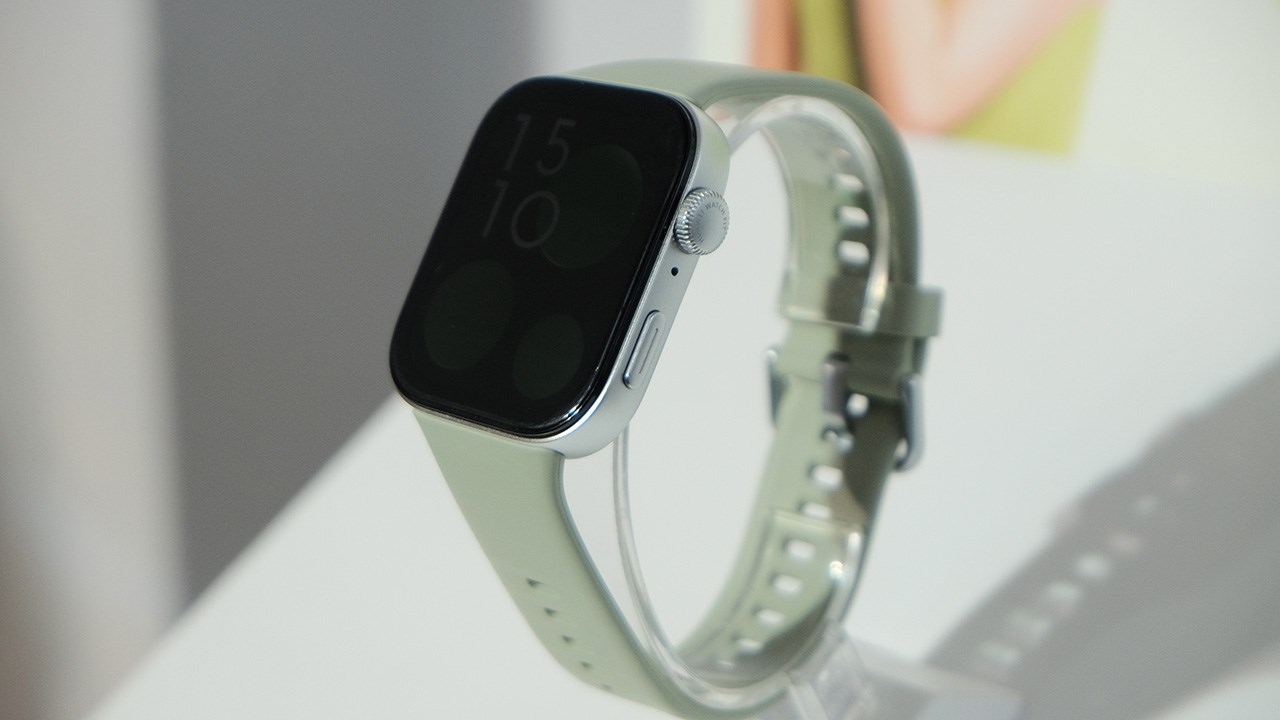 Núm xoay độc đáo trên Huawei Watch Fit 3 Núm xoay độc đáo trên Huawei Watch Fit 3