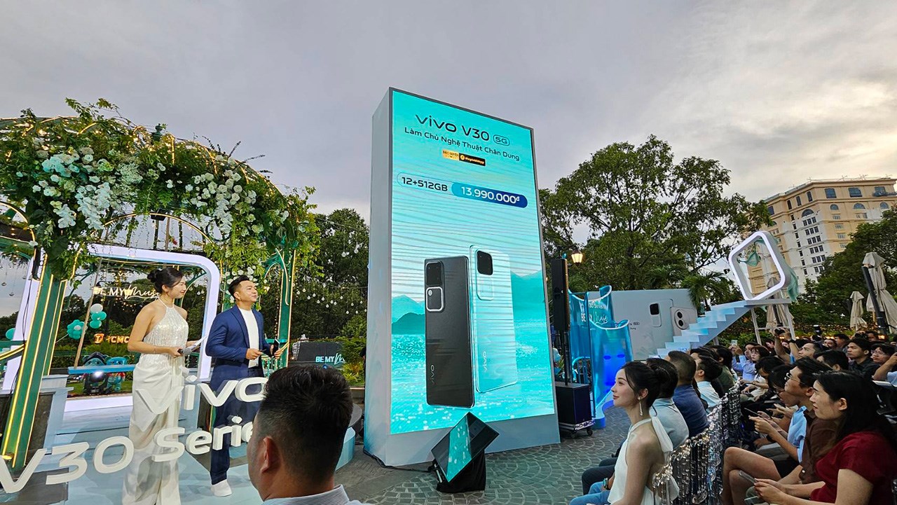 Mức giá chính thức của Vivo V30 tại thị trường Việt Nam Mức giá chính thức của Vivo V30 tại thị trường Việt Nam