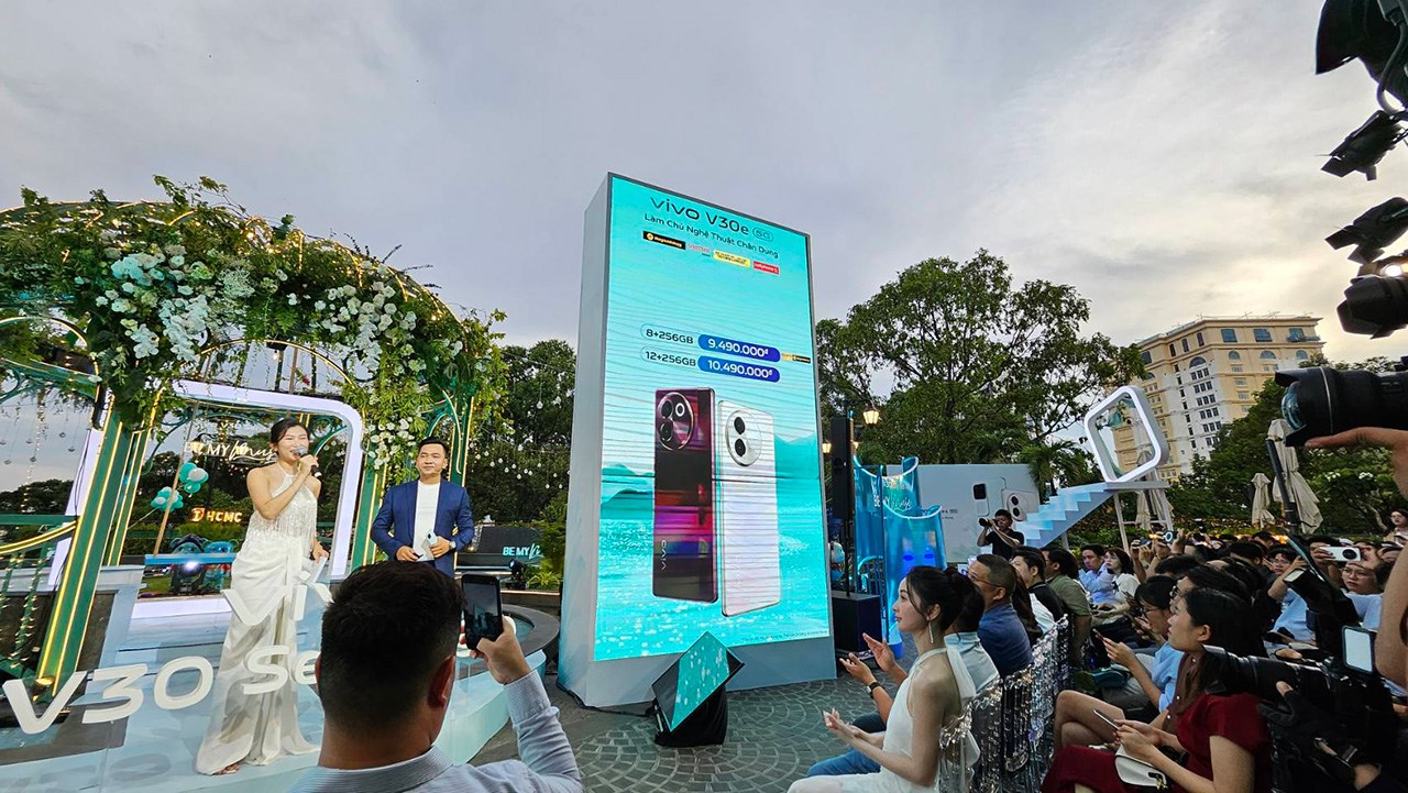 Mức giá chính thức của Vivo V30e tại thị trường Việt Nam Mức giá chính thức của Vivo V30e tại thị trường Việt Nam