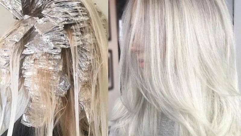 Tẩy t&oacute;c l&agrave; qu&aacute; tr&igrave;nh sử dụng c&aacute;c h&oacute;a chất để loại bỏ m&agrave;u t&oacute;c hiện tại