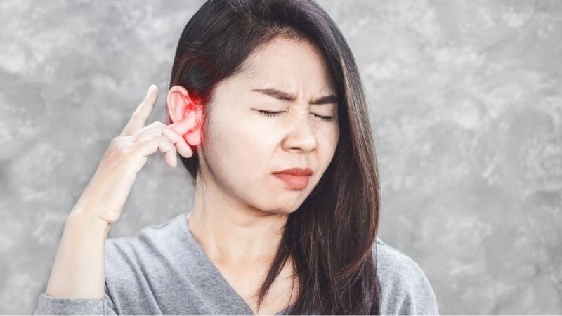 Tán hoàng đằng và phù phỉ thành bột, thổi vào tai giúp trị viêm tai có mủ