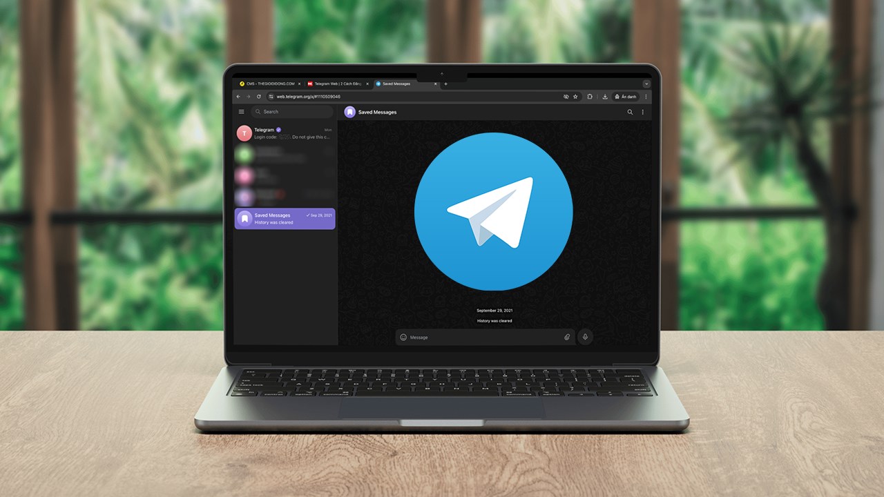 Saved Messages trong Telegram