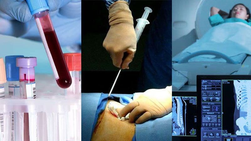Một số xét nghiệm có thể được tiến hành để chẩn đoán xác định bệnh ung thư máu