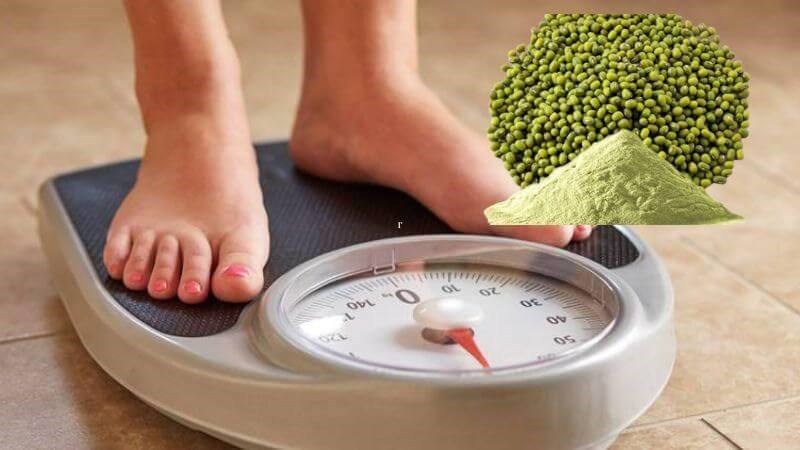 Bột đậu xanh chứa tinh bột, có thể gây tăng cân nếu tiêu thụ quá mức
