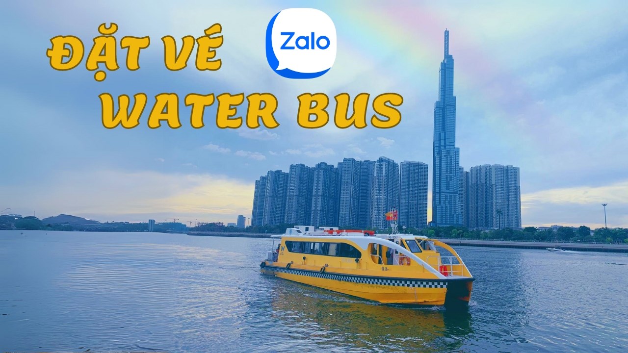 Cách mua vé Water Bus trên Zalo