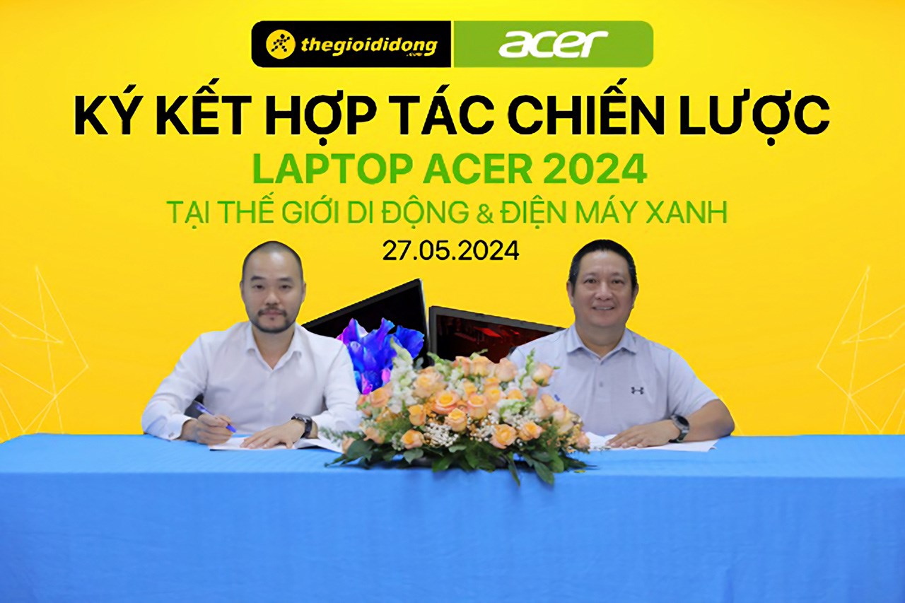 Thế Giới Di Động và Acer hợp tác với nhau để mang lại nhiều sản phẩm tốt hơn đến với người tiêu dùng