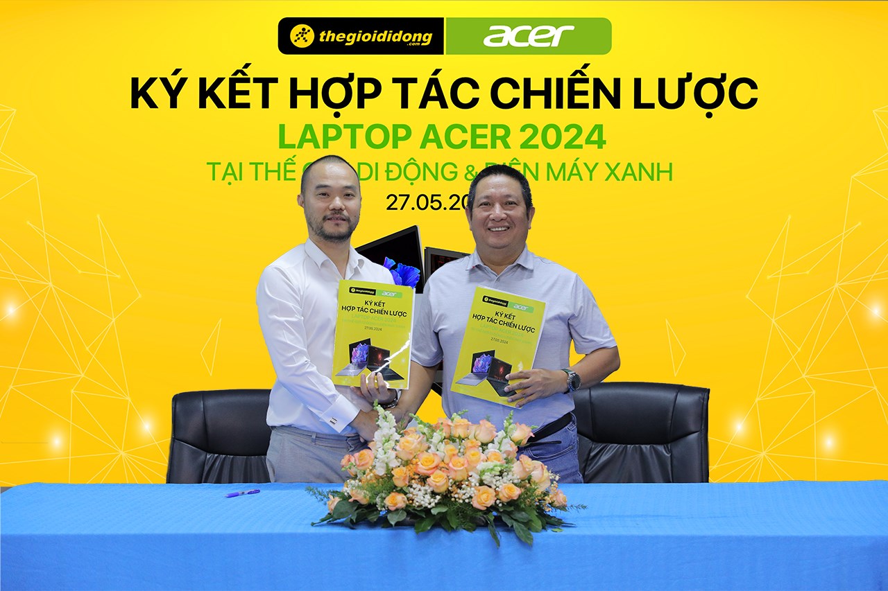 Thế Giới Di Động và Acer cùng nhau tạo ra giá trị tốt nhất cho thị trường