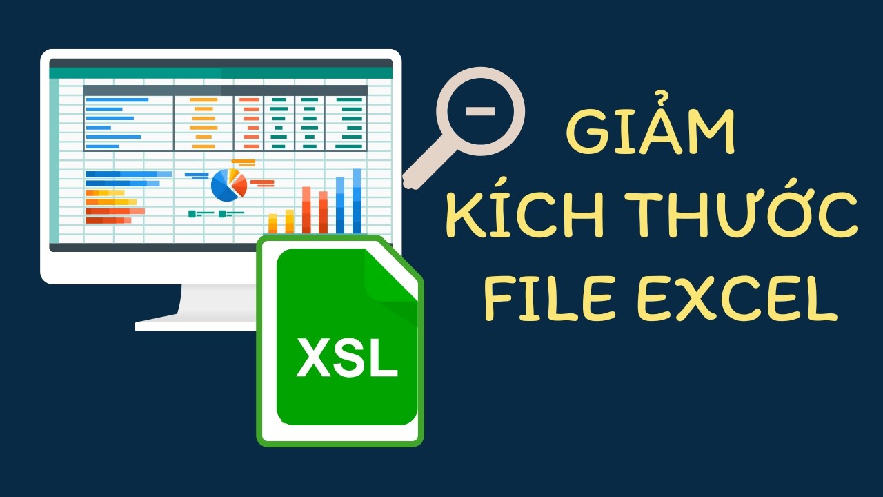 cách giảm kích thước bảng tính Excel