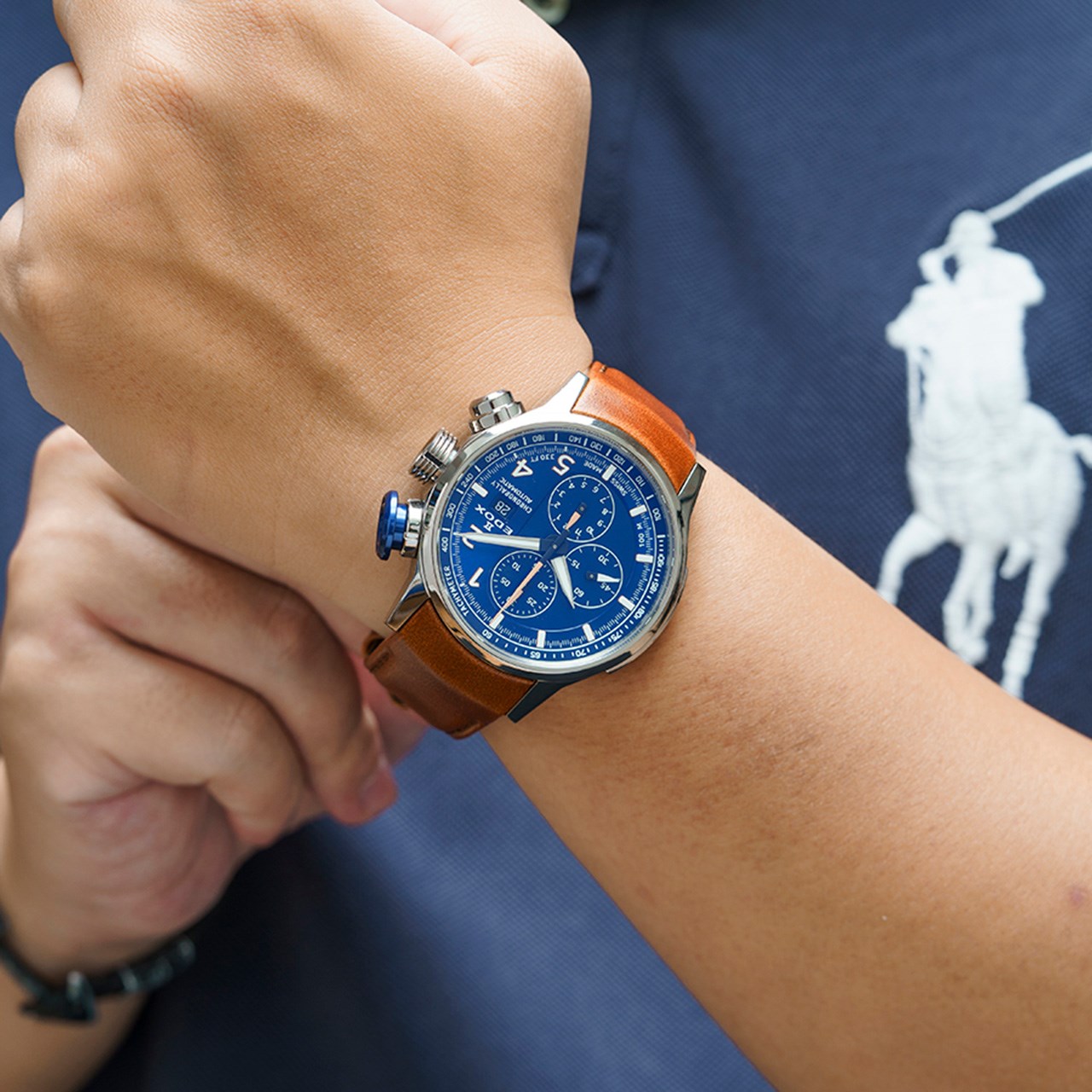 Bộ sưu tập Chronorally mang trên mình nhiều nét đặc trưng về đua xe thể thao Bộ sưu tập Chronorally mang trên mình nhiều nét đặc trưng về đua xe thể thao