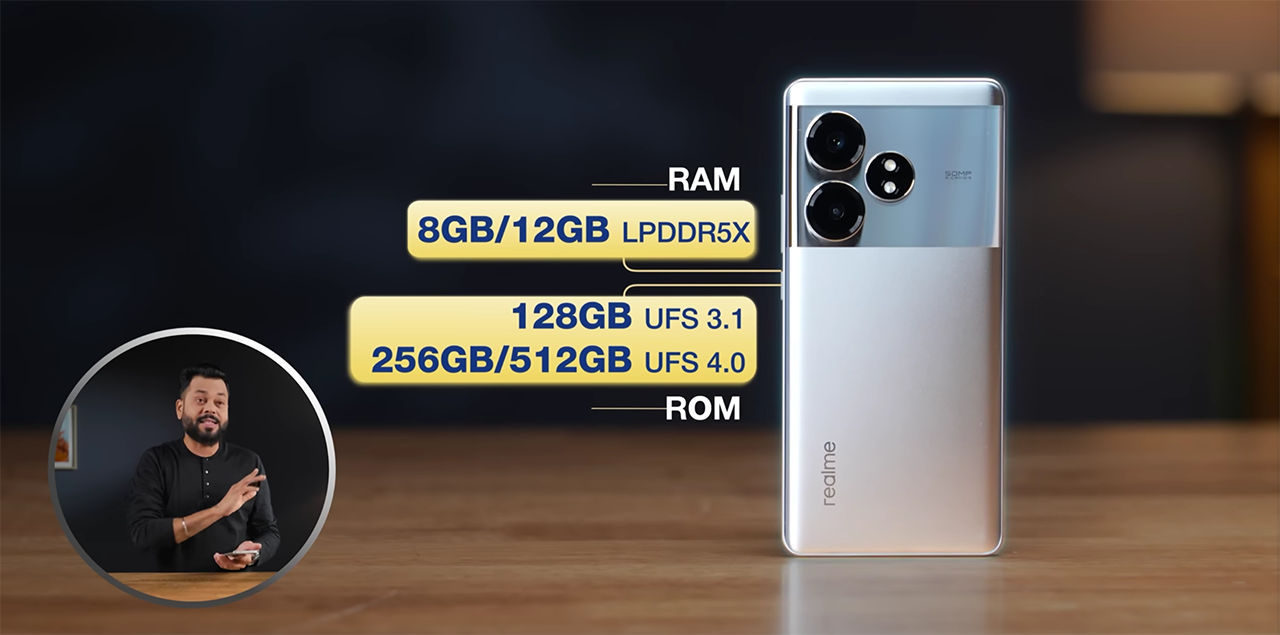 Thiết bị còn được trang bị dung lượng RAM lớn để bạn đa nhiệm thiết bị thoải mái. Nguồn: Trakin Tech.