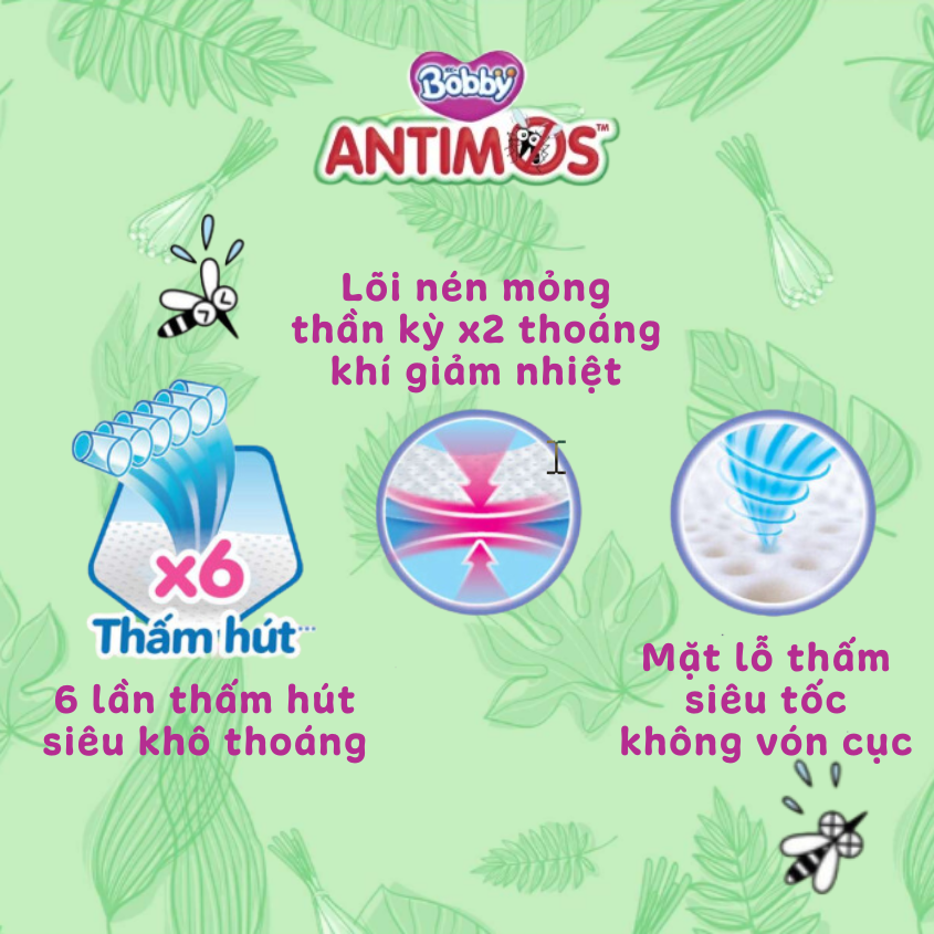 Tã mỏng thấm hút hiệu quả