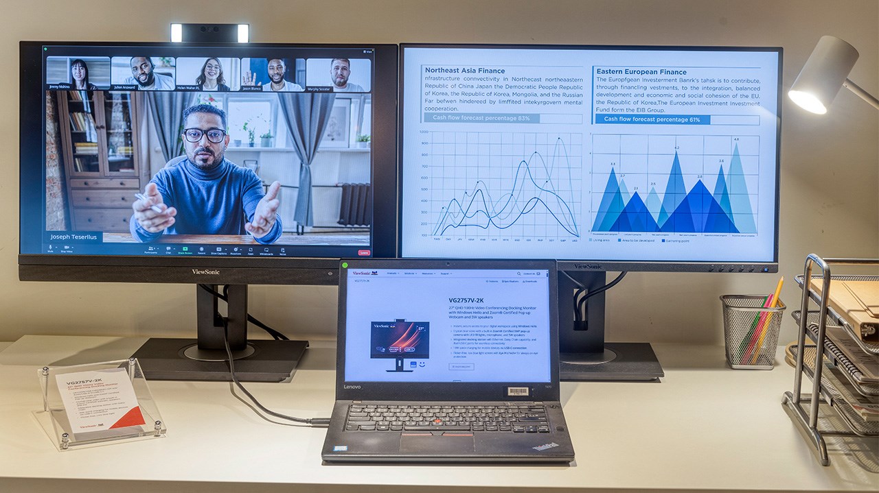 Tối ưu hóa công việc cùng màn hình ViewSonic WorkPro VG2757V-2K