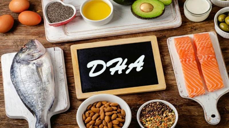 DHA là một loại chất béo omega-3 giúp não và mắt của bé tăng trưởng, phát triển