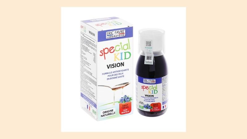 Siro Special Kid Vision hỗ trợ tăng cường thị lực cho trẻ nhỏ và người lớn