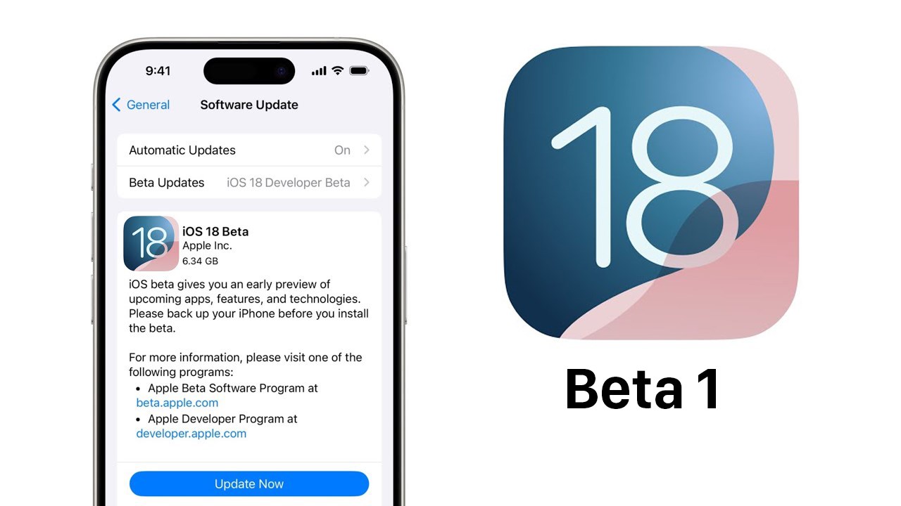 Cách cập nhật iOS 18 Beta 1 để trải nghiệm những tính năng mới nhất