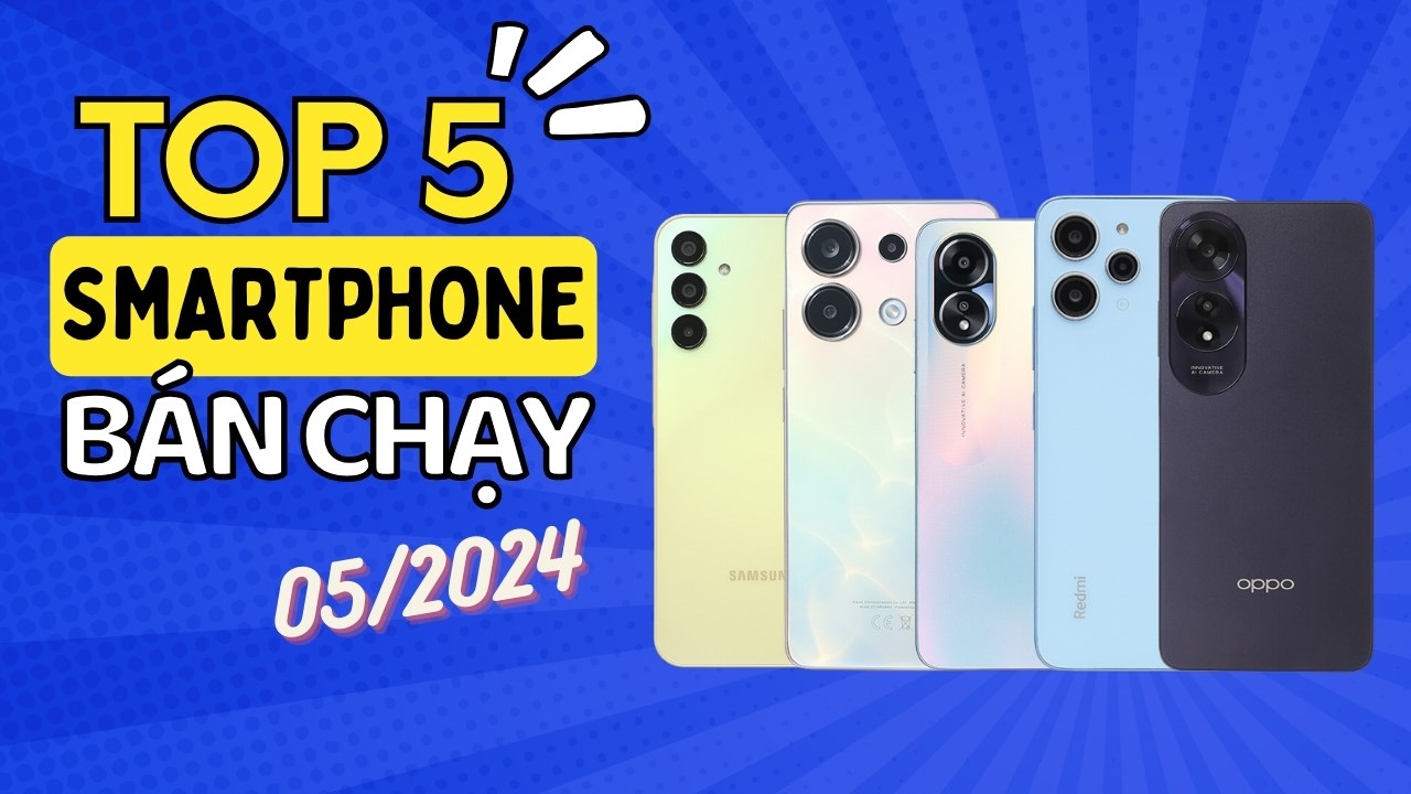 TOP 5 smartphone bán chạy nhất tháng 5/2023, khi ngôi vương đã đổi chủ