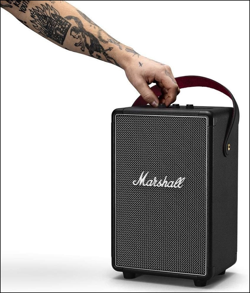 Có thể điều chỉnh loa bằng các nút vặn analog