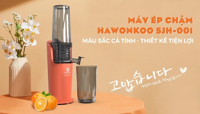 Máy ép chậm Hawonkoo SJH-001-CR được tích hợp nhiều tính năng an toàn và thông minh giúp bảo vệ an toàn cho cả người dùng và thiết bị
