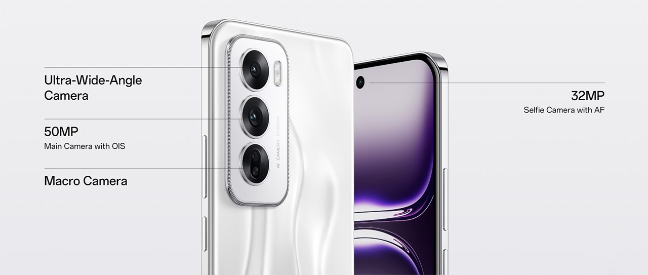 Hệ thống camera mạnh mẽ trên Reno12 Hệ thống camera mạnh mẽ trên Reno12