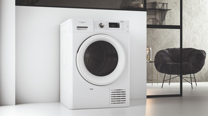 Máy sấy ngưng tụ Whirlpool FreshCare+ 8 kg FFTCM118XB EE