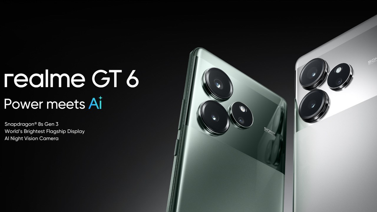 realme GT6 chính thức ra mắt