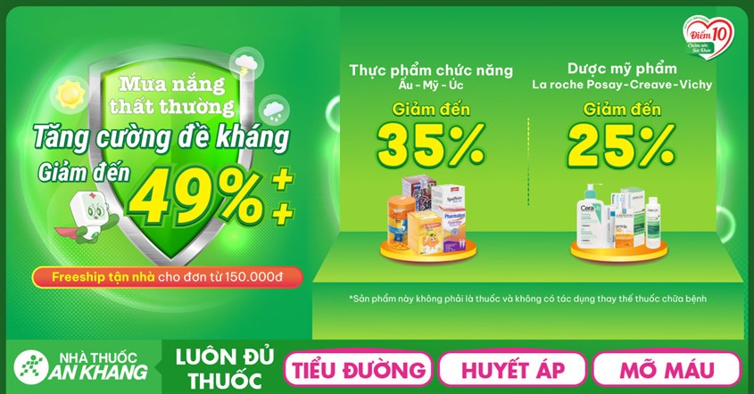 Mưa nắng thất thường - Ngàn deal ưu đãi 