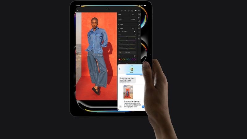 iPadOS dễ sử dụng, chỉ với thao tác chạm
