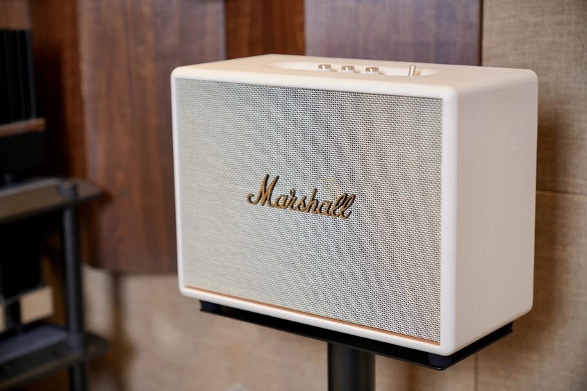 Loa Marshall Woburn III vẫn mang thiết kế đặc trưng của Marshall Loa Marshall Woburn III vẫn mang thiết kế đặc trưng của Marshall