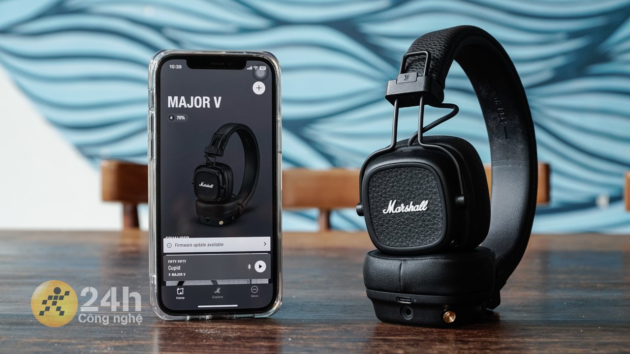 Marshall Major IV có thể kết nối ổn định với điện thoại, tablet, laptop,... Marshall Major IV có thể kết nối ổn định với điện thoại, tablet, laptop,...