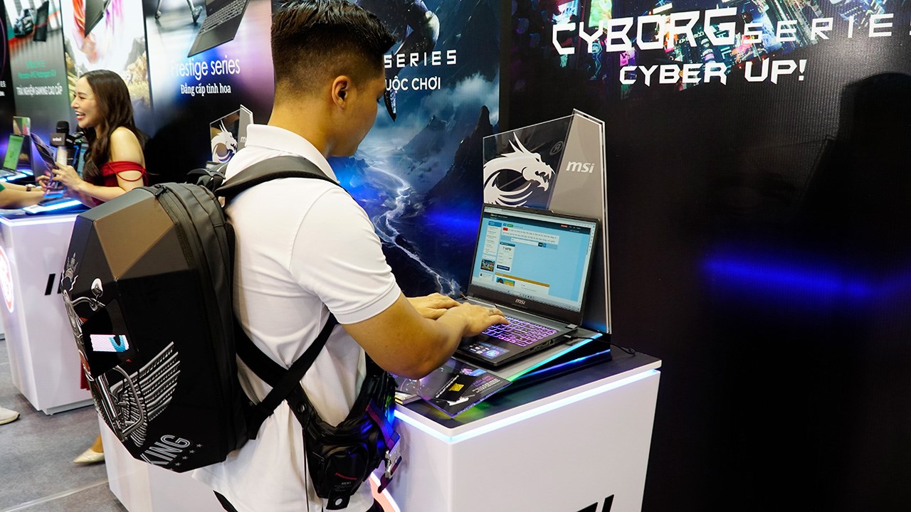 Trải nghiệm không giới hạn các sản phẩm laptop đến từ MSI