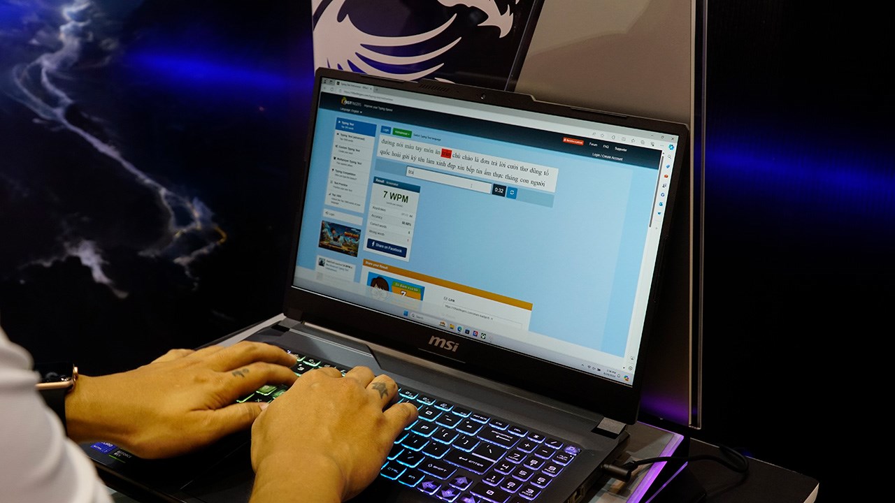 Trải nghiệm không giới hạn các sản phẩm laptop đến từ MSI