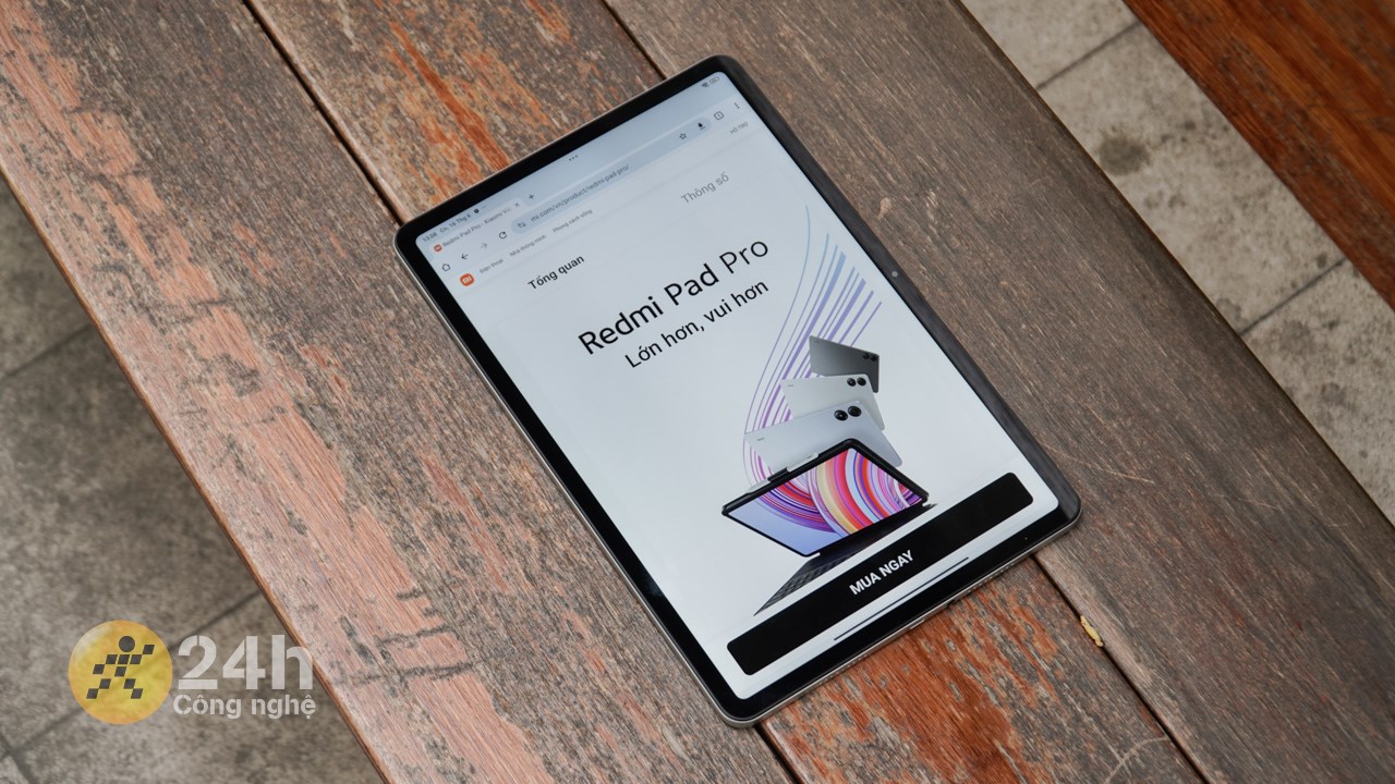 Snapdragon 7s Gen 2 sẽ khiến bạn hài lòng về hiệu năng của Redmi Pad Pro. Snapdragon 7s Gen 2 sẽ khiến bạn hài lòng về hiệu năng của Redmi Pad Pro.