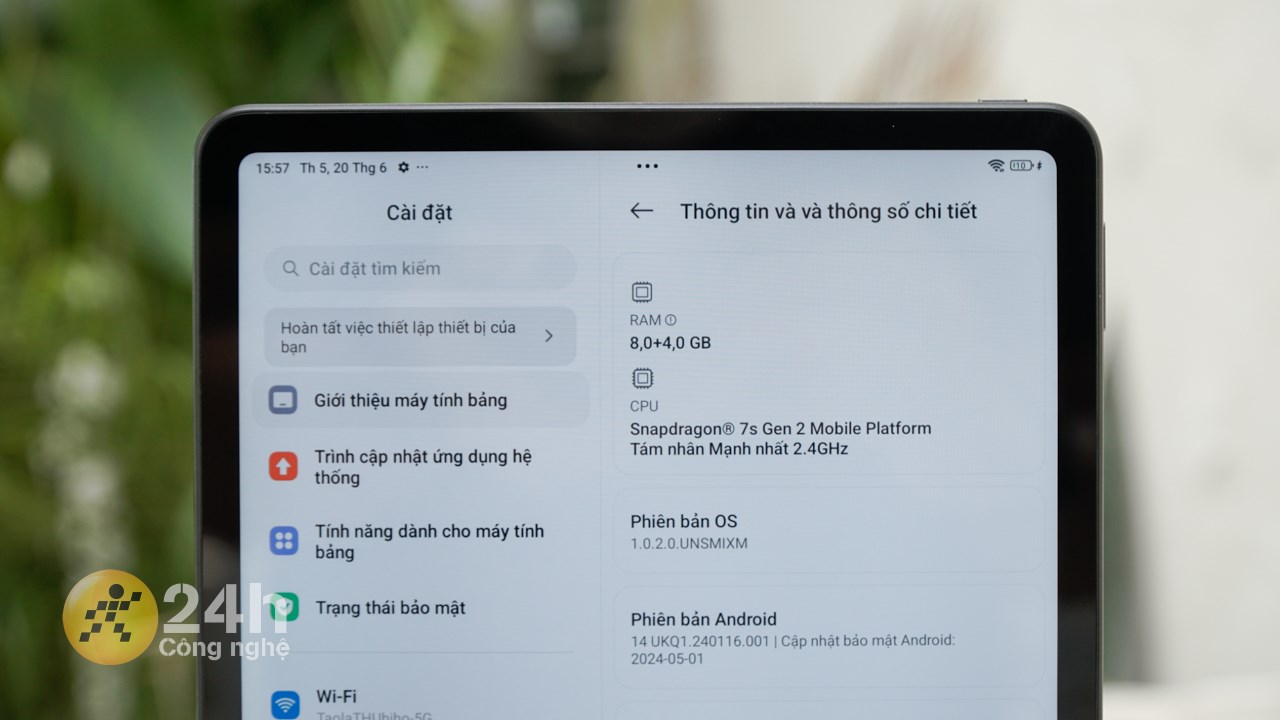 POCO Pad được trang bị bộ cấu hình xịn sò trong phân khúc.