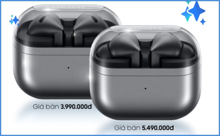 Samsung Galaxy Buds sở hữu thiết kế in-ear nhỏ gọn